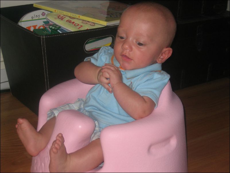 Owen on a playdate